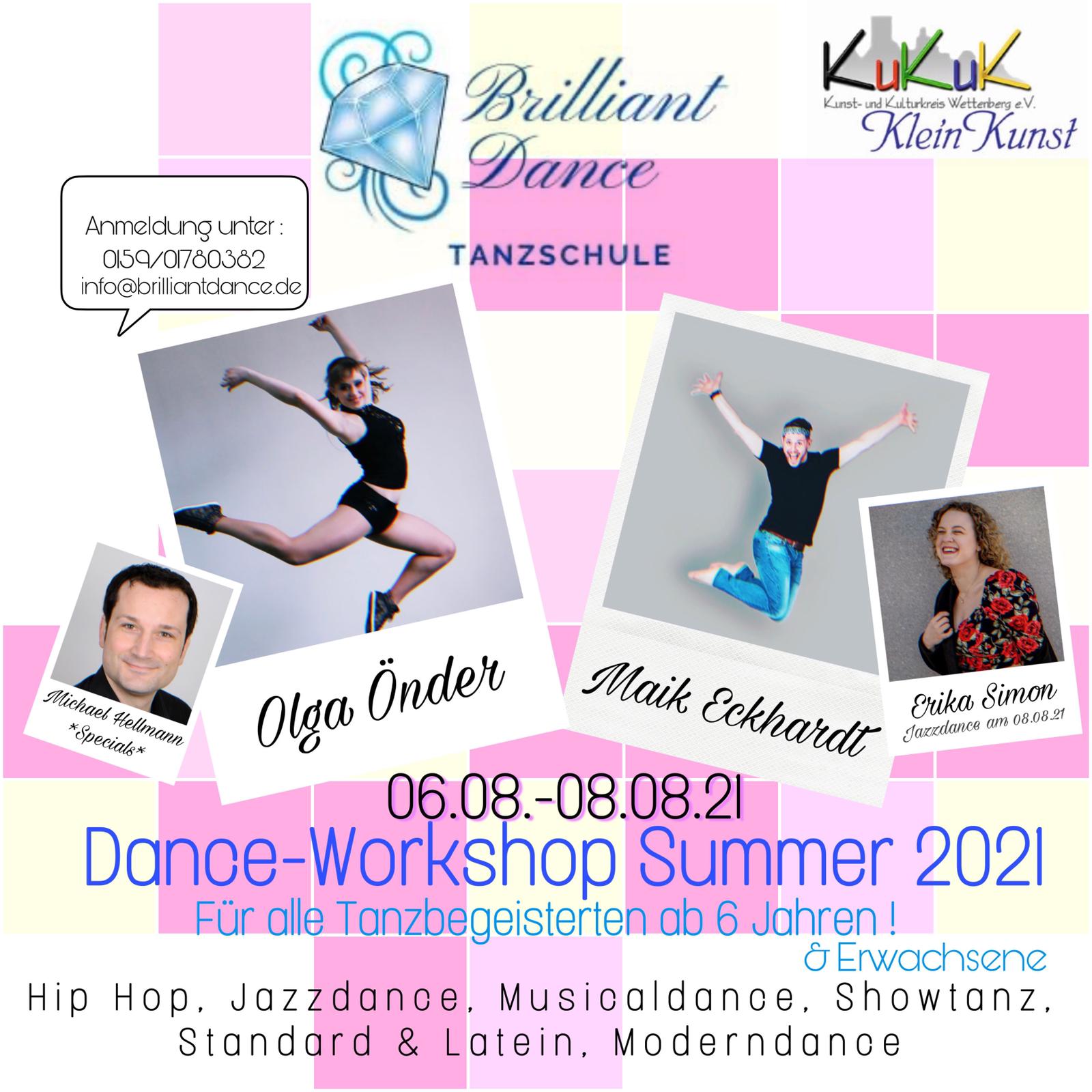 Flyer Summer Dance Camp 2021