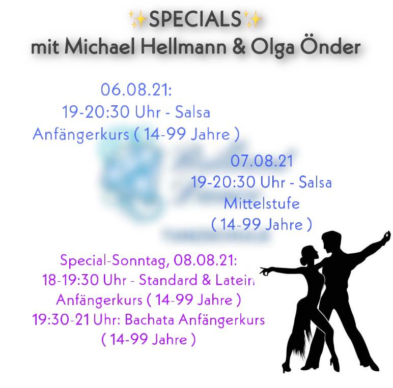 Flyer Summer Dance Camp 2021 Bachata Salsa S&L